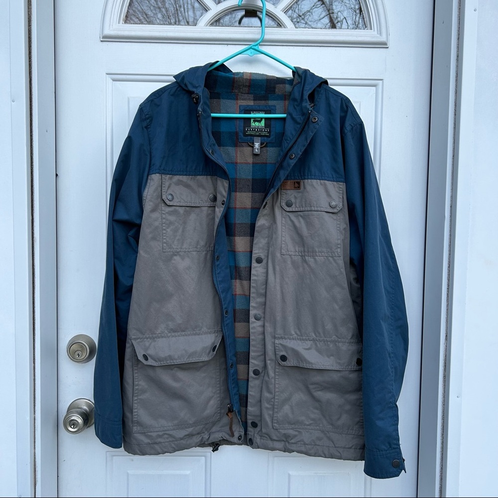 HippyTree Hunter Series Men’s Sparrow Flannel Lined Jacket | Large